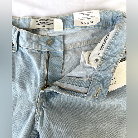H&M | NWT Low Rise Flared Denim - Picture 9 of 16